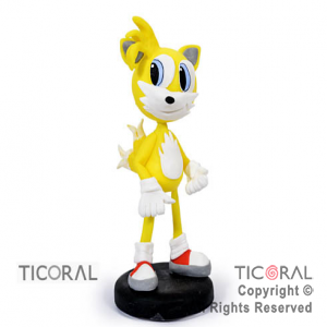 ADORNO SONIC TAILS (COLITAS) A. PORCELANA FRIA x 1